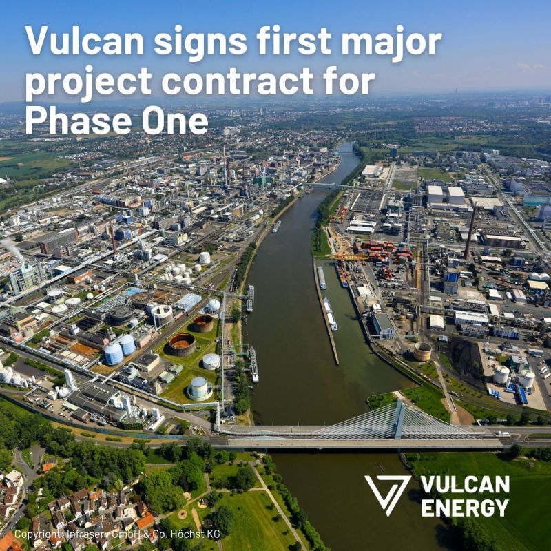 NORAM Electrolysis Systems (NESI) is pleased to announce it has signed a supply contract with Vulcan Energy to be the exclusive electrolysis technology supplier for the Phase One Lionheart Project.
